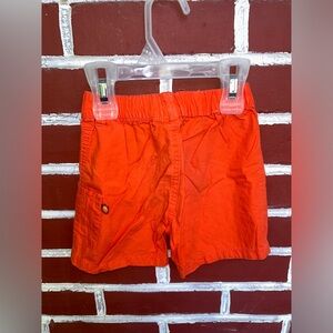 Gagou Tagou | orange cotton shorts | size 2T
